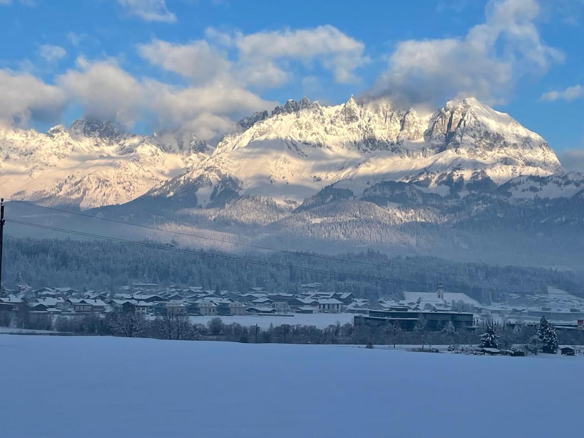 Ferienwohnung Riedmann Oberndorf in Tirol Exterior foto